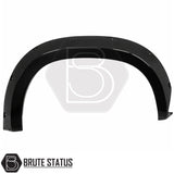 Gloss black riveted style wide wheel arch flares for Mercedes X-Class 2017-2020 Overland Extreme kit