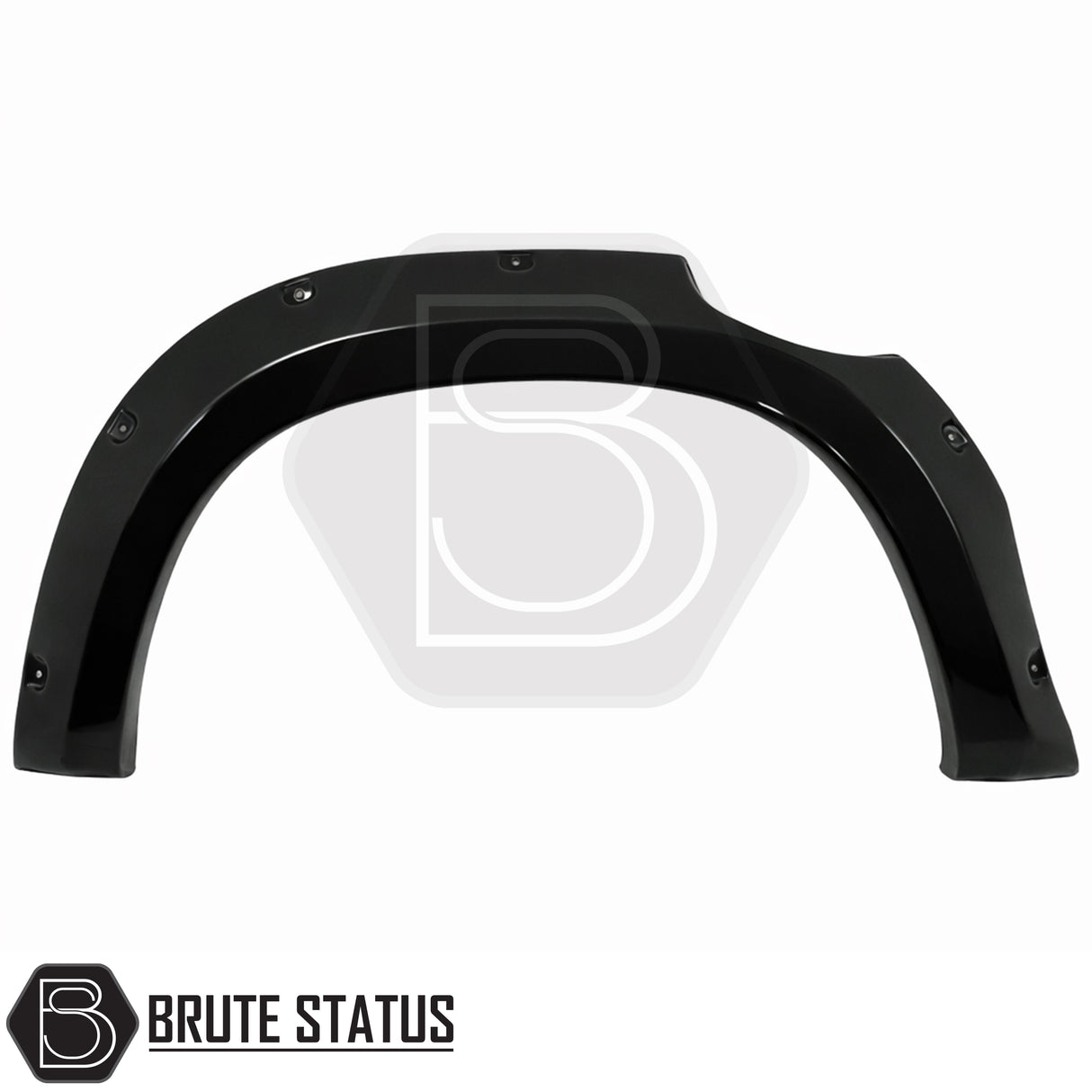 Mercedes X-Class 2017-2020 riveted style gloss black wide wheel arch extensions off-road upgrade