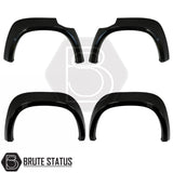 Mercedes X-Class 2017-2020 smooth gloss black wide arch kit Overland Extreme wheel arch extensions