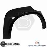 Mercedes X-Class Overland Extreme smooth arch flares in gloss black, premium wheel arch kit with UV-resistant finish.