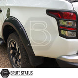Mitsubishi L200 Series 5 2015-2019 Fender Flares in black finish 