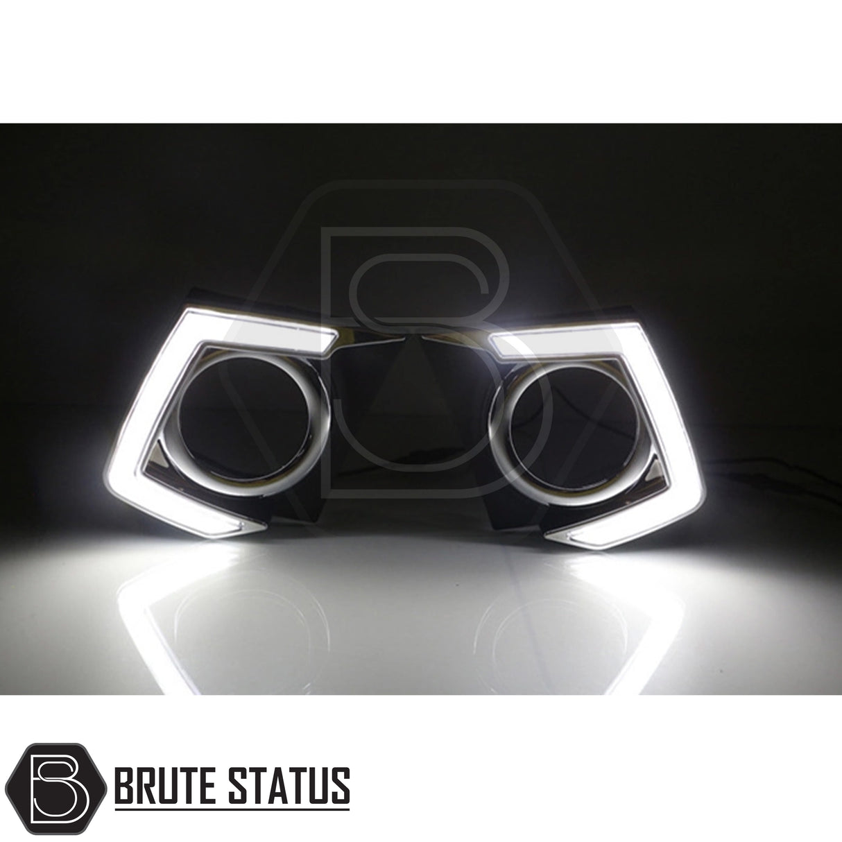 Mitsubishi L200 Series 5 LED daytime running light surrounds OEM fit