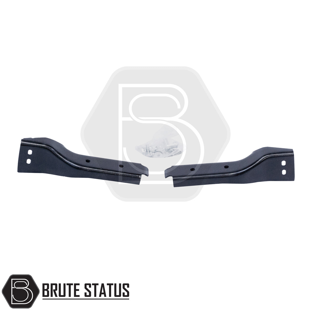 Silver rear bumper for 2015-2019 Mitsubishi L200, featuring a sleek factory-style finish, non-slip foot steps with drainage channels, and a durable, direct bolt-on design for easy installation and rugged use.