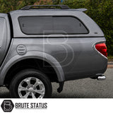 Mitsubishi L200 GLS canopy sliding side windows and bulkhead window ideal for pets ventilation and travel use