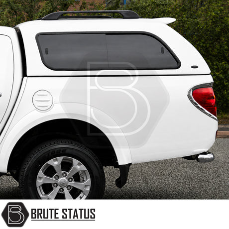 Mitsubishi L200 hardtop canopy remote locking Truckman GLS secure pickup bed storage with sliding tinted windows