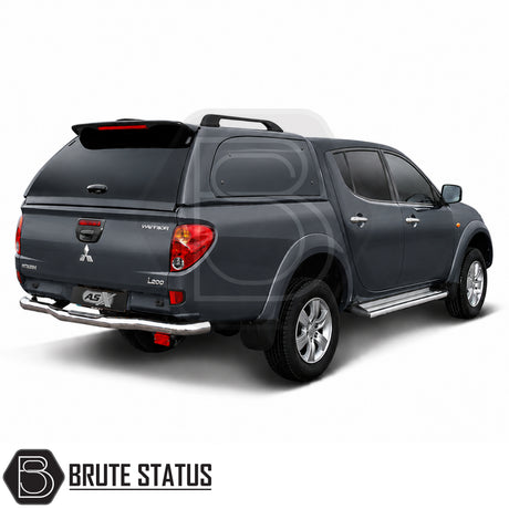 Mitsubishi L200 2010-2015 Series 4 Long Bed Truckman Grand hardtop canopy with remote central locking