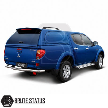Mitsubishi L200 luxury pickup canopy 2010-2015 premium hardtop with wide rear access and tinted rear tailgate