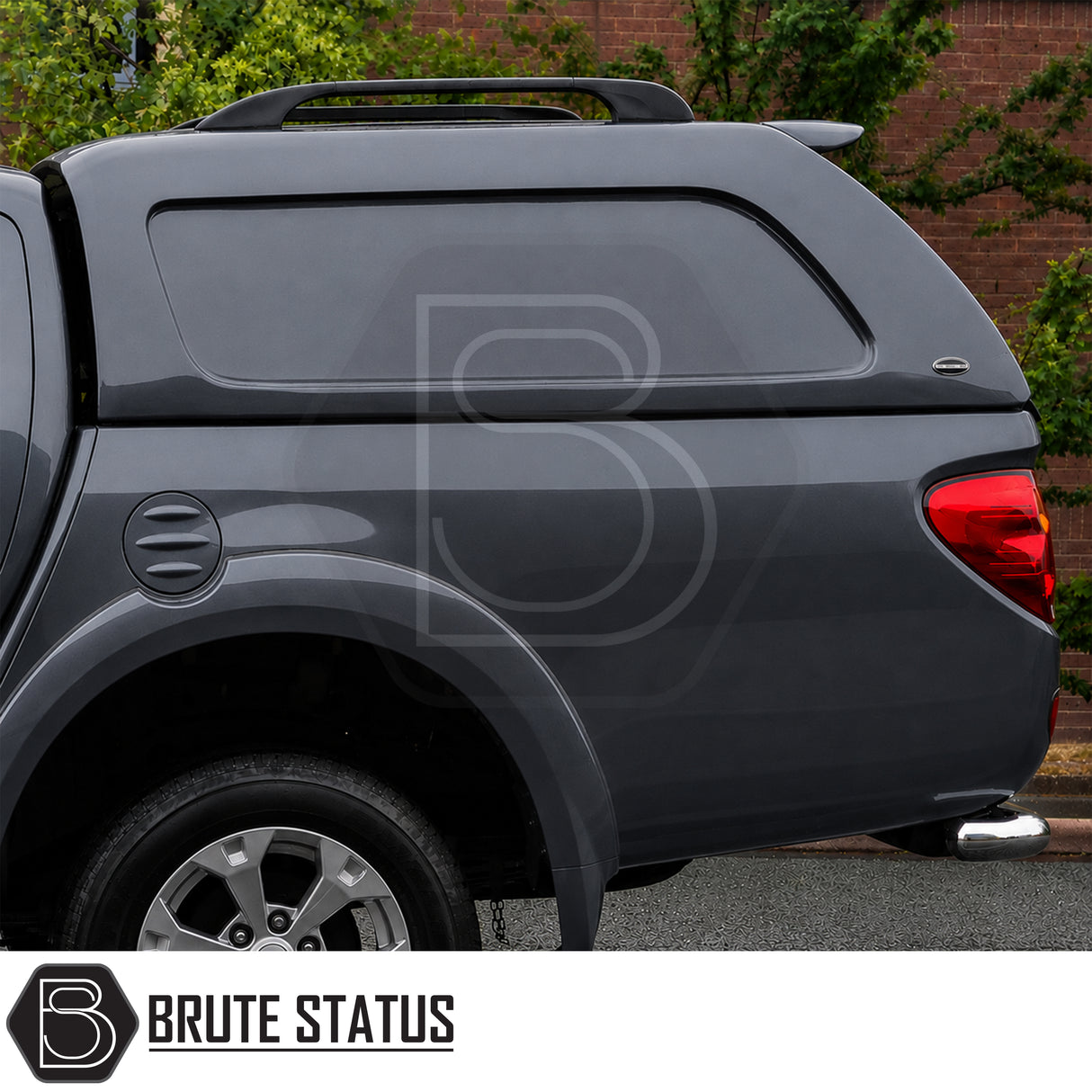 Mitsubishi L200 2010-2015 Series 4 Long Bed Truckman L-Series hardtop canopy with remote central locking