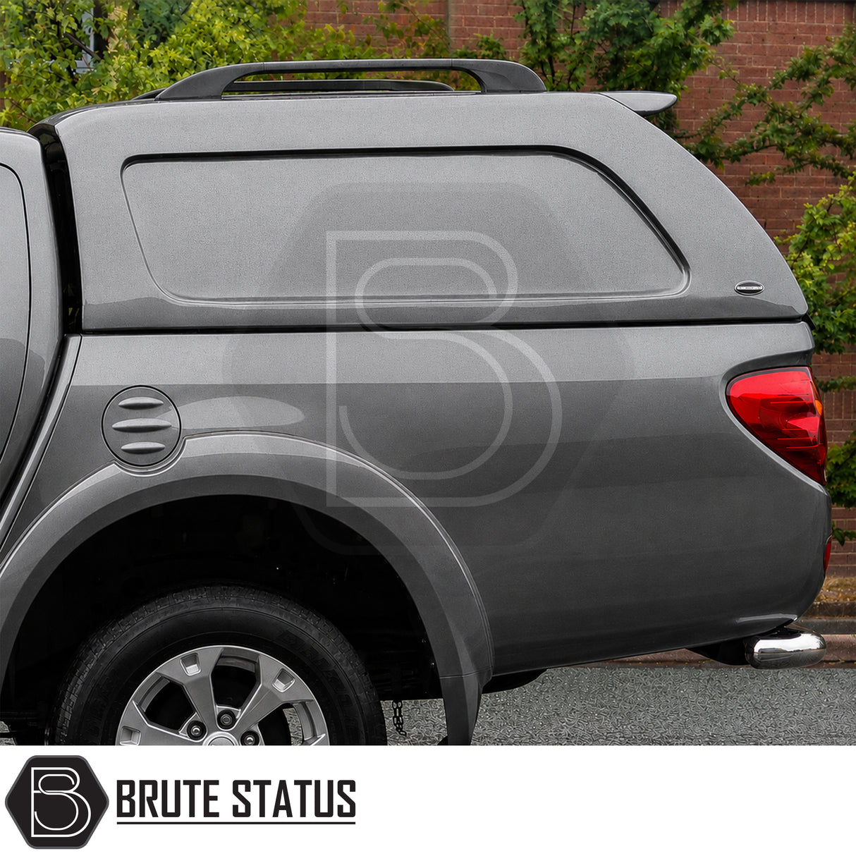 Mitsubishi L200 Series 4 L-Series canopy solid sided design with remote central locking for secure cargo storage