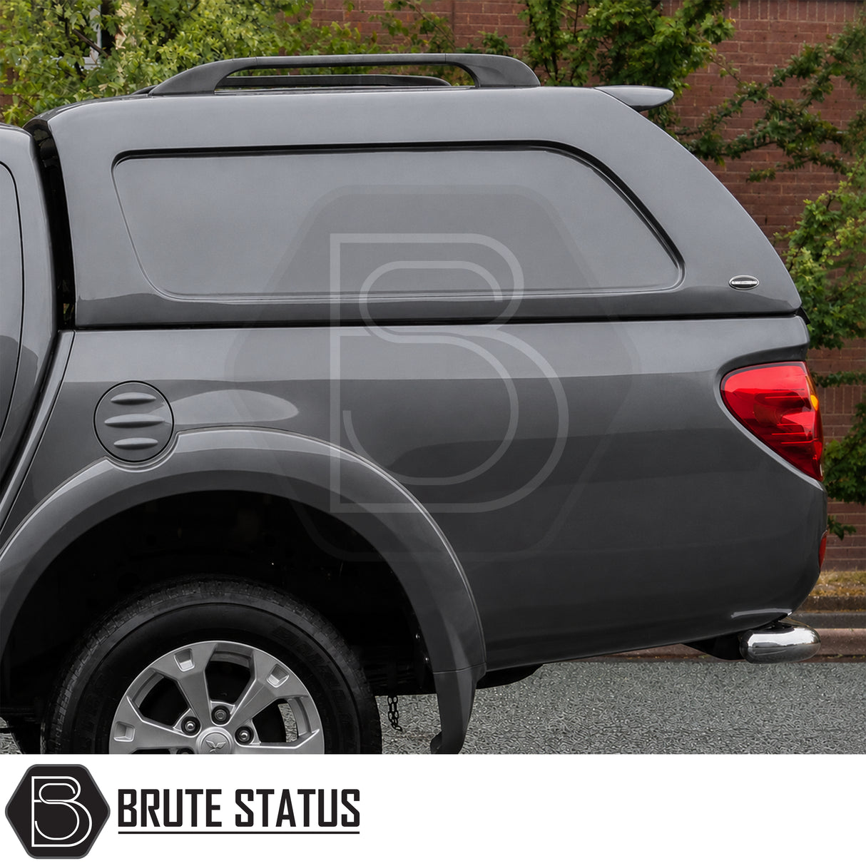 Mitsubishi L200 2010-2015 Long Bed pickup canopy Truckman L-Series for work leisure and secure equipment transport
