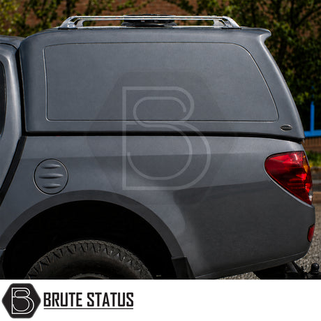 Truckman RS canopy for Mitsubishi L200 Series 4 Long Bed solid sided hardtop with glazed rear access window