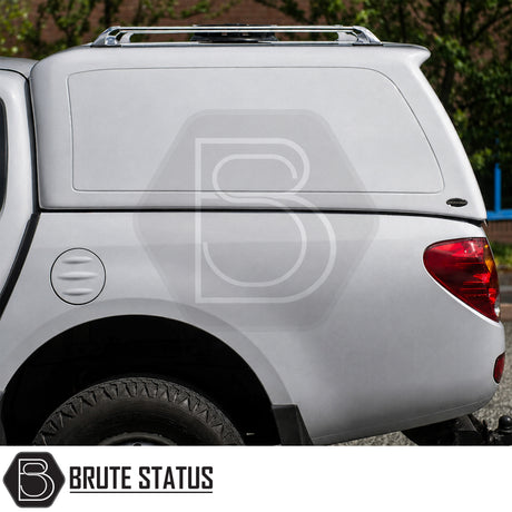 Mitsubishi L200 Series 4 commercial hardtop canopy with tinted rear window and durable gel coat exterior finish
