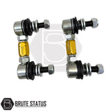 Heavy-duty adjustable sway bar links for Mitsubishi L200 2015-2024, retains neutral anti-roll bar position, ideal for off-road or performance upgrades.