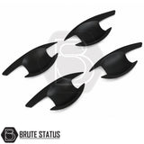 Mitsubishi L200 Series 5 2015-2019 matte black door handle inserts set of 4 made from high quality ABS plastic with 3M adhesive tape
