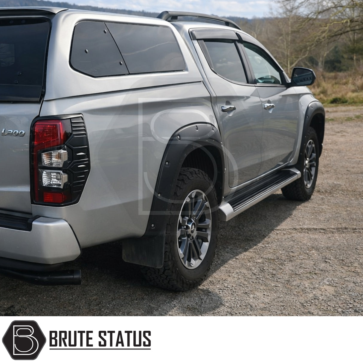 Mitsubishi L200 2019+ double cab wheel arch extensions AdBlue compatible off-road styling kit