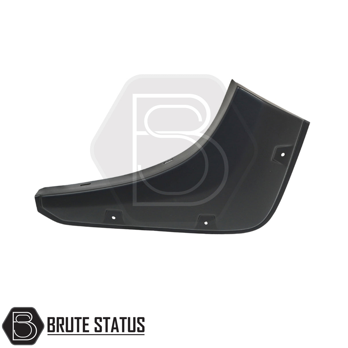 Black ABS wide fender flares for Mitsubishi L200 Series 6 enhancing rugged off-road styling