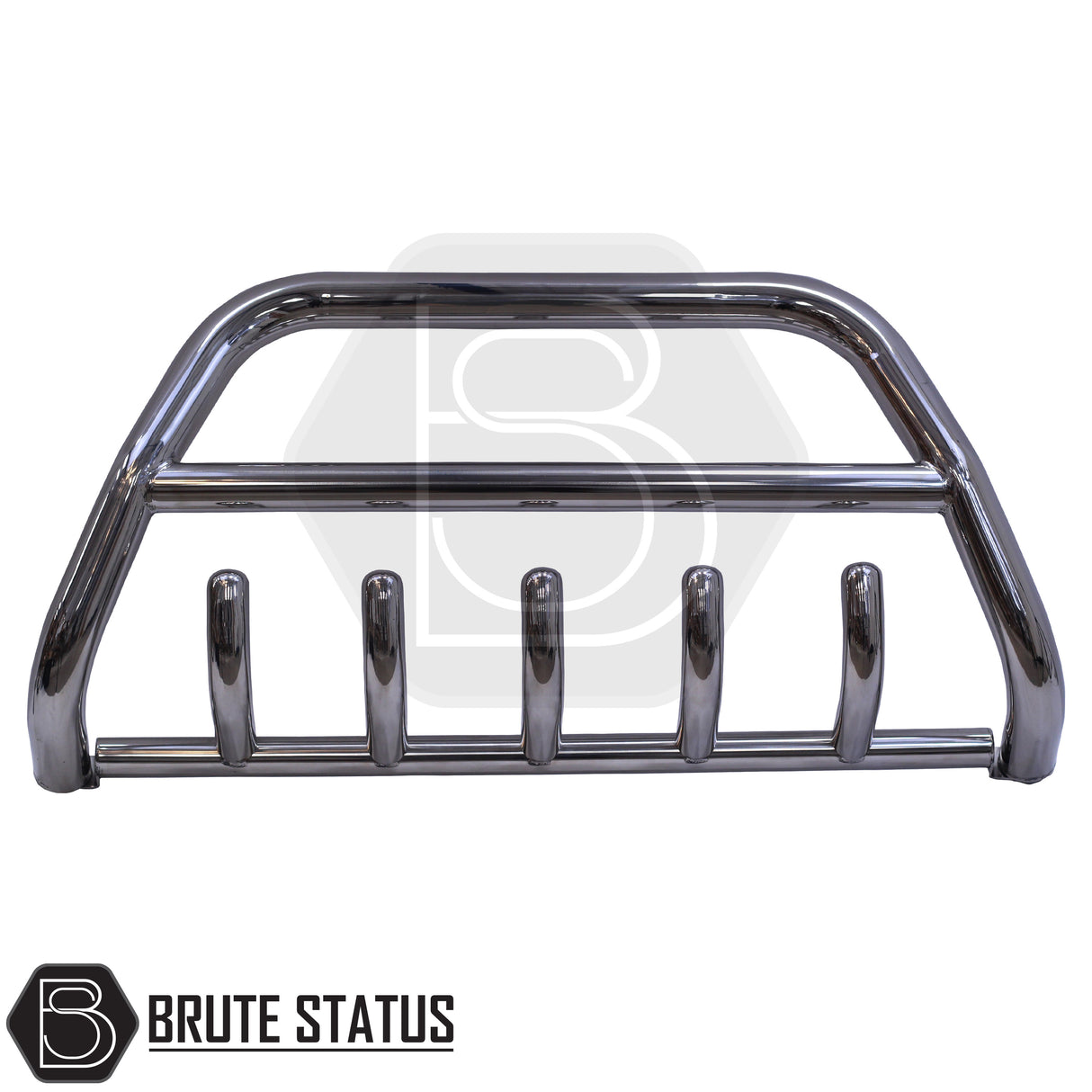 Stainless steel city bar for 2010-2017 Isuzu D-Max, enhances truck appearance and bumper protection; easy DIY installation with no drilling required, includes all fittings and TÜV certified.