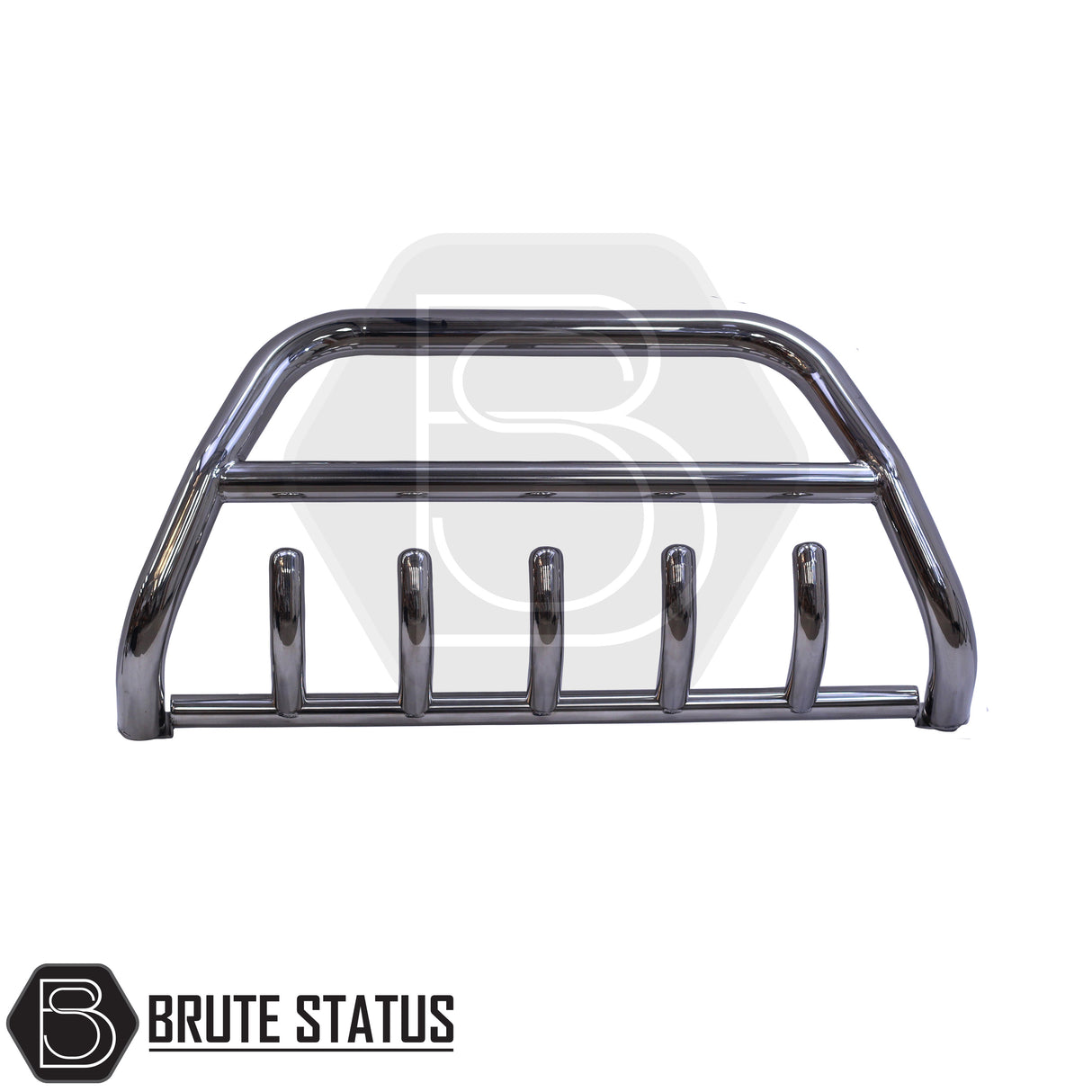 Stainless steel city bar for 2010-2017 Isuzu D-Max, enhances truck appearance and bumper protection; easy DIY installation with no drilling required, includes all fittings and TÜV certified.