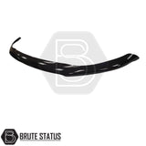 Acrylic black bonnet guard for Nissan Navara, made from strong ABS plastic with an aerodynamic design, helping protect the bonnet and windscreen from bugs and stone chips, rust and fade resistant, easy to fit with all brackets included and pre-assembled.