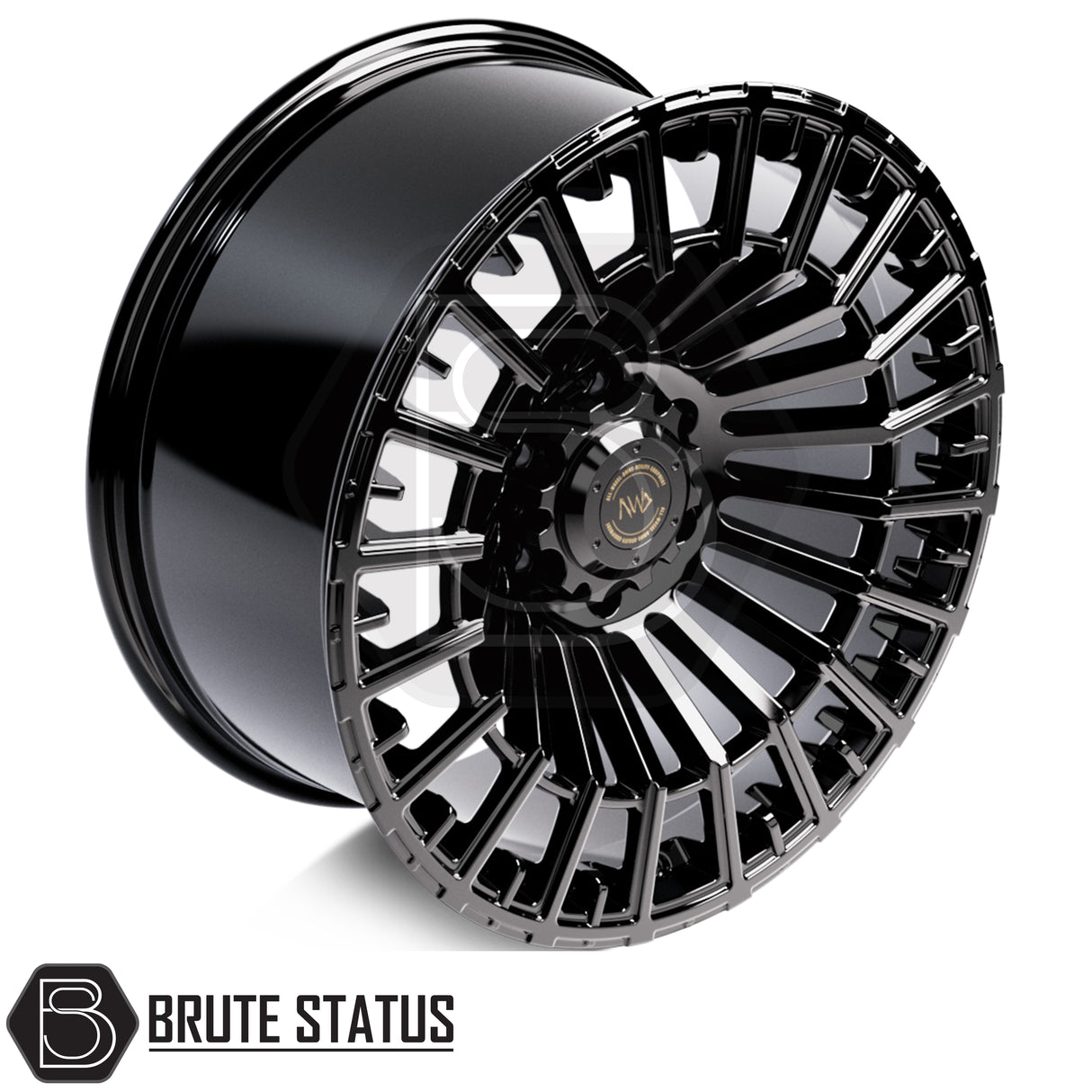 Premium Hawke Nevada 20-inch alloy wheels in black finish with 6x139.7 bolt pattern for off-road and utility vehicles