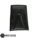 Matte black bonnet scoop for nissan navara 2015-2022 pickup truck 