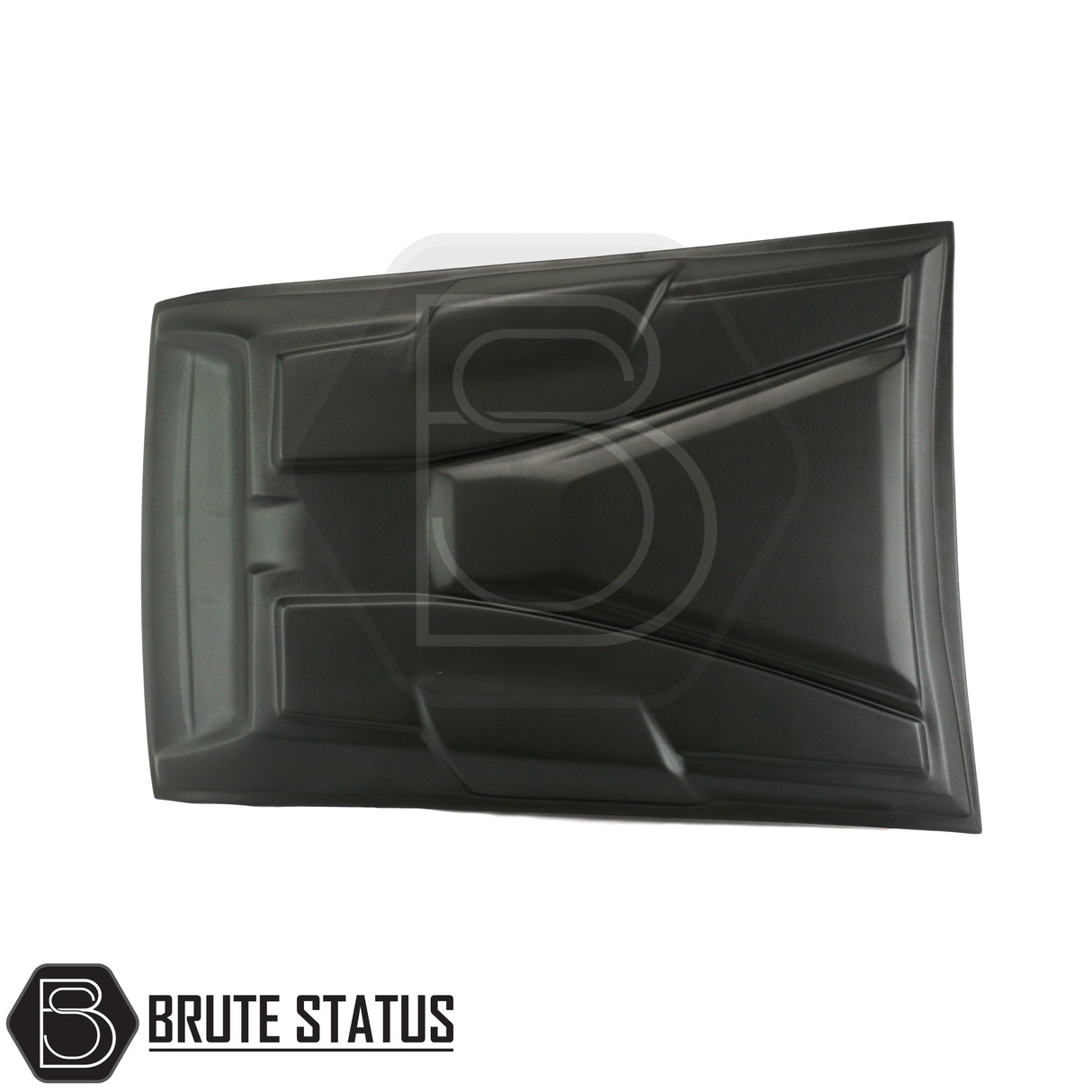 Matte black bonnet scoop for nissan navara 2015-2022 pickup truck 