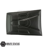 Matte black bonnet scoop for nissan navara 2015-2022 pickup truck 