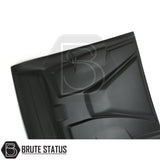 Matte black bonnet scoop for nissan navara 2015-2022 pickup truck 