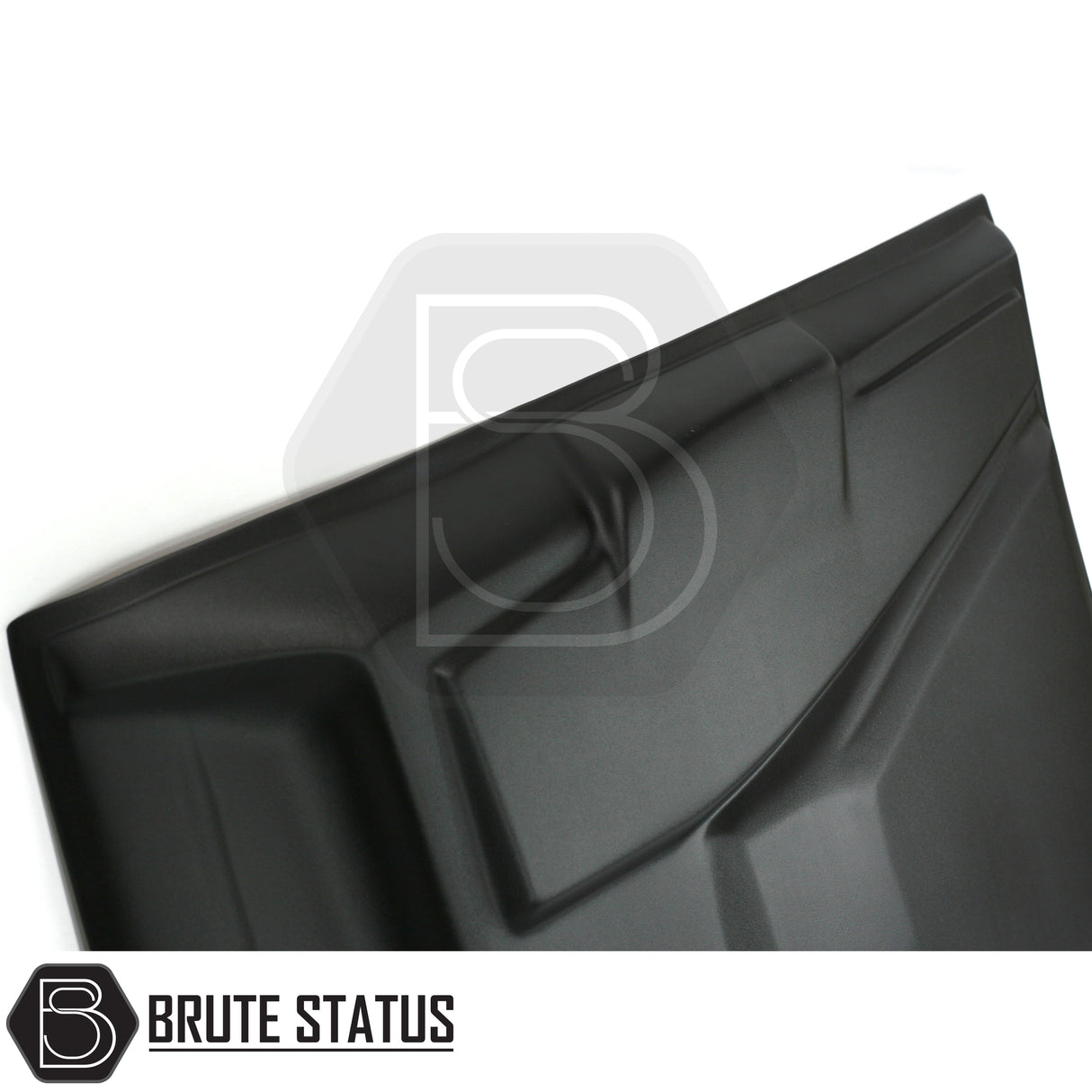 Matte black bonnet scoop for nissan navara 2015-2022 pickup truck 