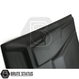 Matte black bonnet scoop for nissan navara 2015-2022 pickup truck 