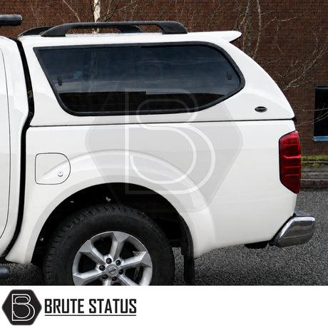 Luxury Nissan Navara D40 Truckman GLS canopy with sliding lockable side windows and tinted glass