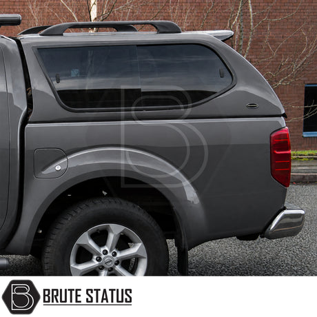 Truckman GLS hardtop canopy for Nissan Navara D40 with tinted rear tailgate and luxury interior finish