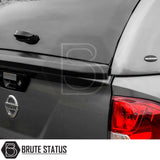 Nissan Navara D40 Truckman Grand Hardtop Canopy showcased on a pickup, highlighting its sleek fit and finish with remote locking feature.