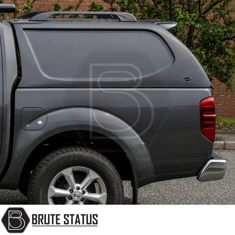 Premium Nissan Navara D40 hardtop canopy designed for secure storage, pets and work equipment