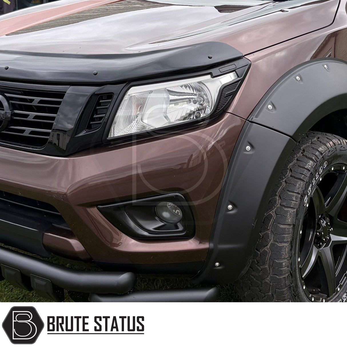 Nissan Navara NP300 headlight cover trims 2015-2022 black ABS headlamp protectors styling upgrade Navara truck accessories