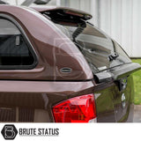 Nissan Navara 2015-2023 NP300 Truckman GLS Hardtop Canopy with remote locking, featuring tinted windows and rear hatch, perfect for secure, stylish truck customizations.