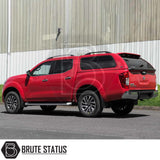 Nissan Navara 2015-2023 NP300 Truckman GLS Hardtop Canopy with remote locking, tinted sliding windows, and luxury vinyl-lined interior, designed for secure, stylish pickup optimizations.