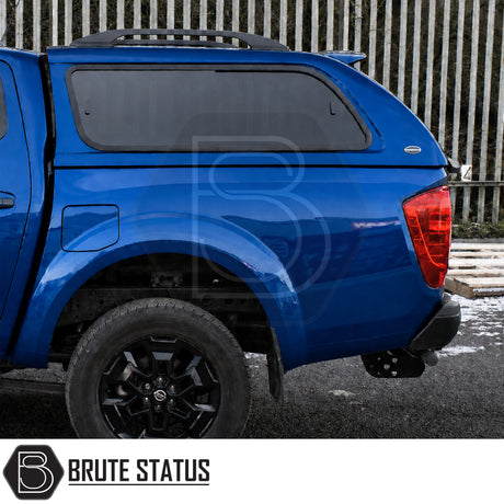 Nissan Navara hardtop canopy 2015-2023 secure truck bed cover with sliding windows and locking