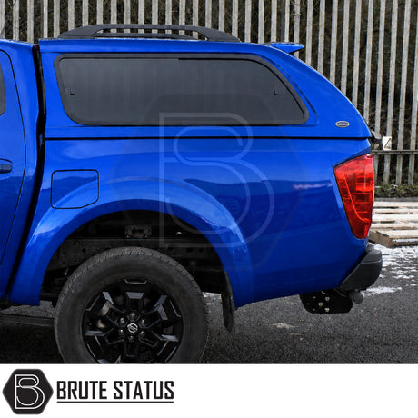 Navara NP300 GLS canopy 2015-2023 sliding windows ventilation ideal for pets and cargo transport
