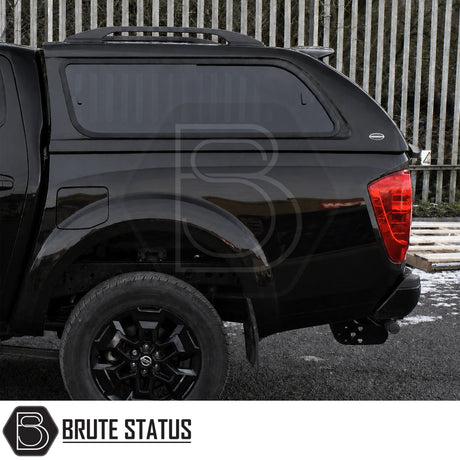 Truckman GLS hardtop Nissan Navara canopy with LED light heated rear window and tinted glass