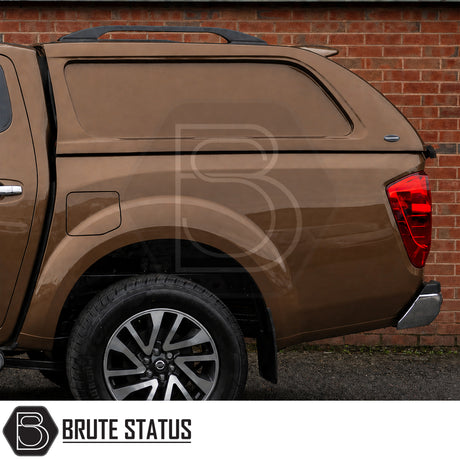 Nissan Navara hardtop canopy 2015-2023 secure truck bed cover solid sided with remote central locking