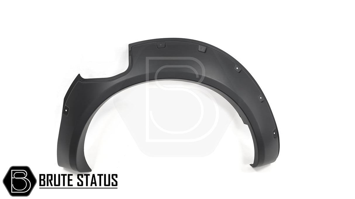 Nissan Navara NP300 wide body wheel arch kit 2015-2017 rivet style black ABS flares Navara styling UK