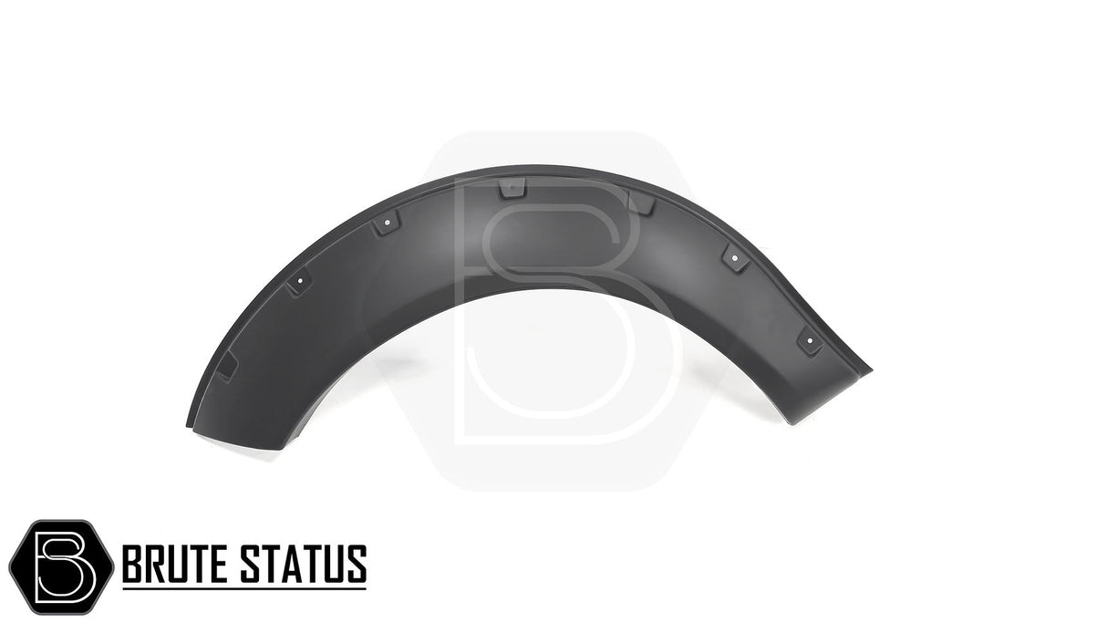 Nissan Navara NP300 2015-2017 wide arch kit matte black fender flares riveted look pickup styling 4x4 accessories 