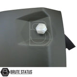 Premium wide arch extension kit for Nissan Navara NP300 with two fuel flaps and durable automotive-grade plastic construction