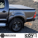COVR tri-fold tonneau cover for Nissan Navara NP300 2015-2022, heavy-duty load bed cover for Double Cab pickup trucks.