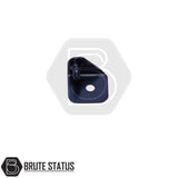 Tailgate damper kit for 2015–2022 Nissan Navara NP300, featuring a shock absorber for smooth, controlled lowering of the tailgate. Allows one-handed operation and reduces risk of injury or damage. Kit includes hardware, requires one small hole to be drilled, and is designed for easy DIY installation.