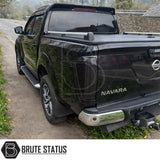 Smoked LED tail lights for Nissan Navara NP300 2015-2022 UK specification rear lamp upgrade with fog light