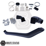 Nissan Navara NP300 2.3 litre turbo diesel heavy duty snorkel kit with UV resistant LLDPE construction RAM air intake head stainless steel clamps and fitting hardware
