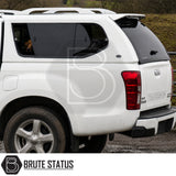 Remote locking Truckman GLS hardtop for Isuzu D-Max with secure cargo storage and heated rear window