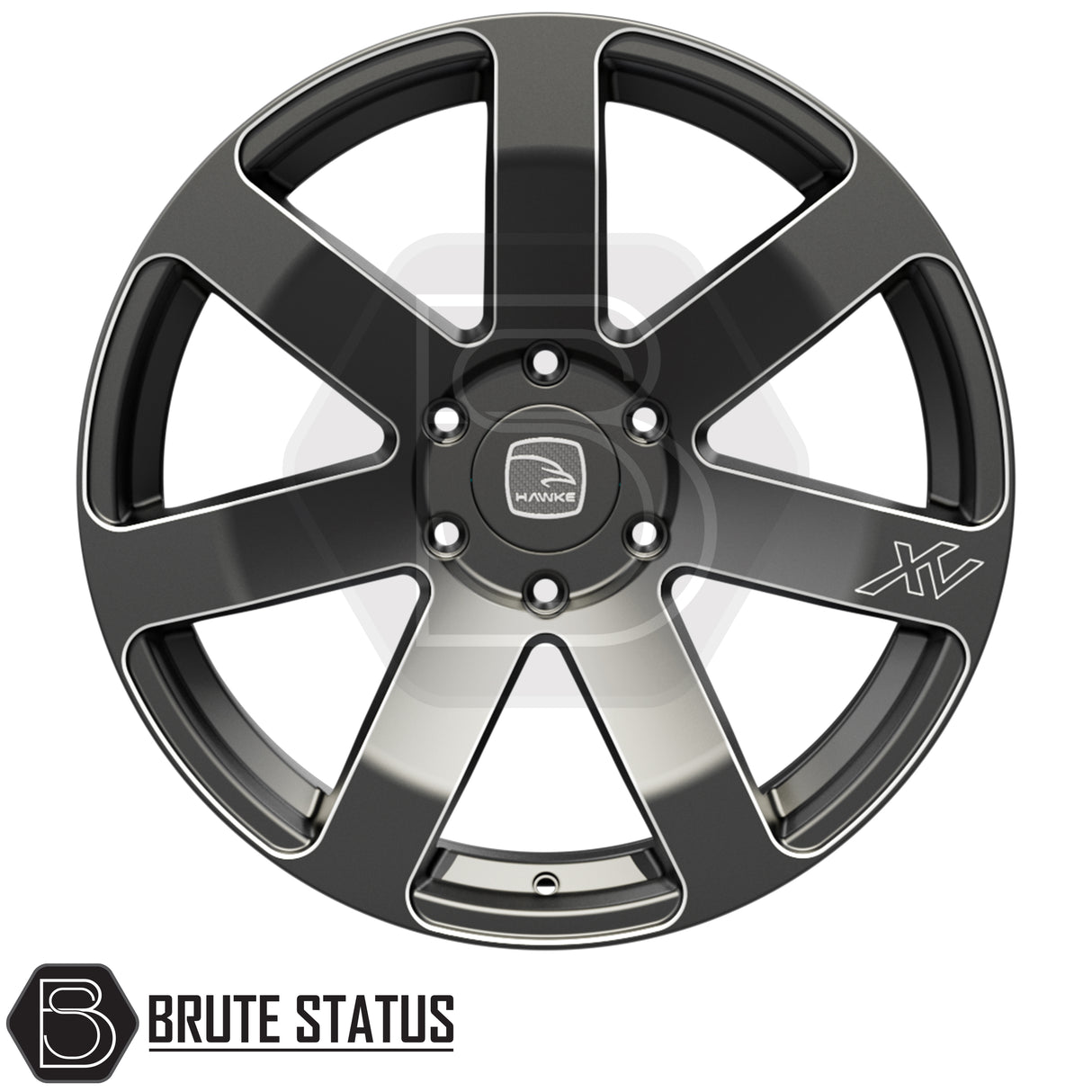 Premium Hawke Summit XV wheels in matte black featuring 20-inch sizing and rugged styling for pickup trucks and 4x4 vehicles